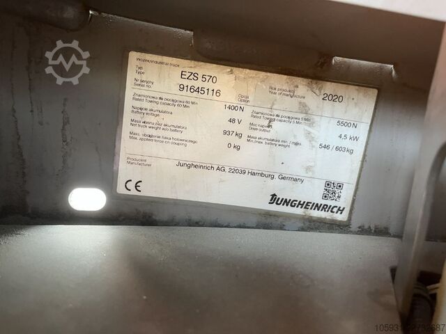 çekici traktör Jungheinrich EZS570