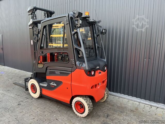 Elektrikli 4 tekerlekli forklift Linde E25H-01/600