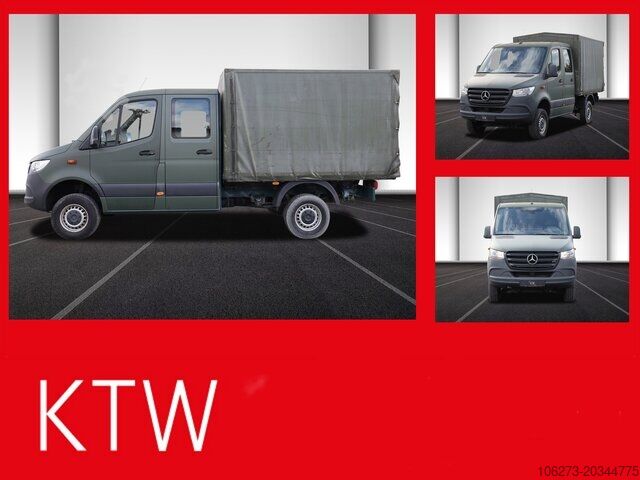 Furgoneta pick-up Mercedes-Benz Sprinter 314 CDI DOKA,Allrad,Klima,Tempomat