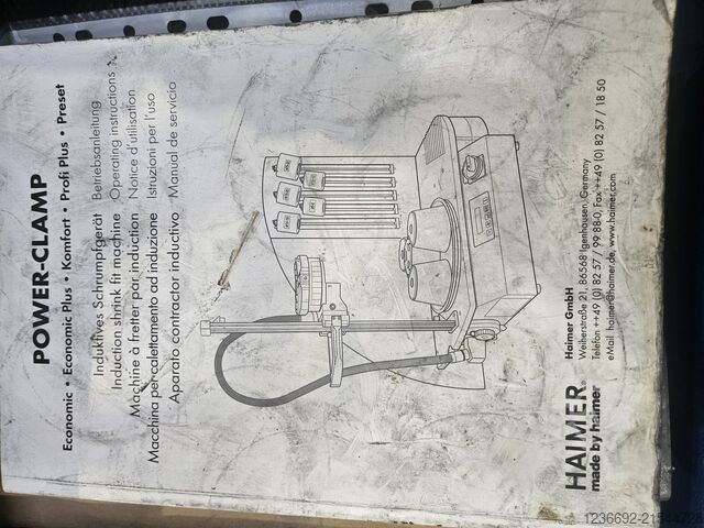 Uchwyt narzędziowy HAIMER Werkzeugschrumpfgerät Schrumpfgerät