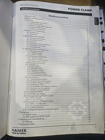 Uchwyt narzędziowy HAIMER Werkzeugschrumpfgerät Schrumpfgerät