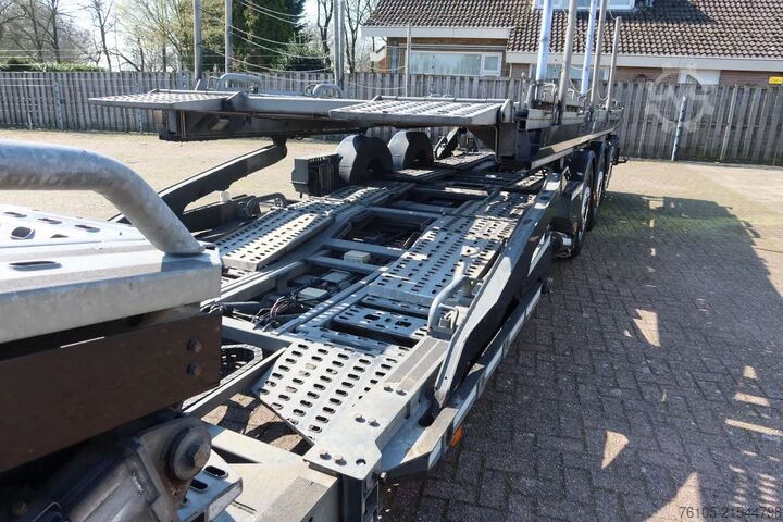 Bestelwagen autodrager Mercedes-Benz Actros 1840 4x2 Groenewold auto-transporter, 9 ...