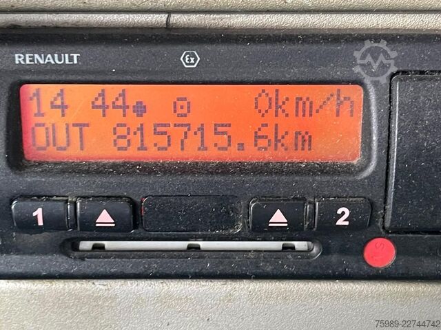 Standart-SZM Renault Magnum 460 MANUAL bak, 2X FUEL TANK, EURO 5