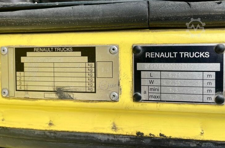 Standart-SZM Renault Magnum 460 MANUAL bak, 2X FUEL TANK, EURO 5