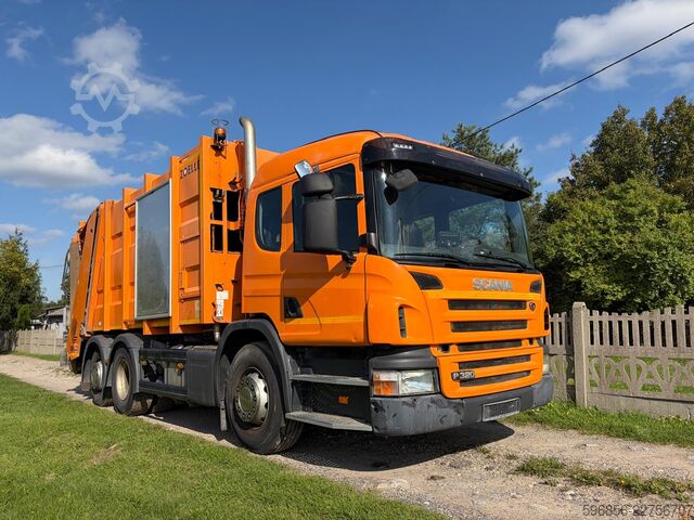 Tractora standard SCANIA P320 6x2 śmieciarka Zoeller 2011