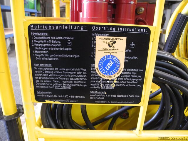 Hidraulički set za spasavanje WEBER E45L SP30LS S180
