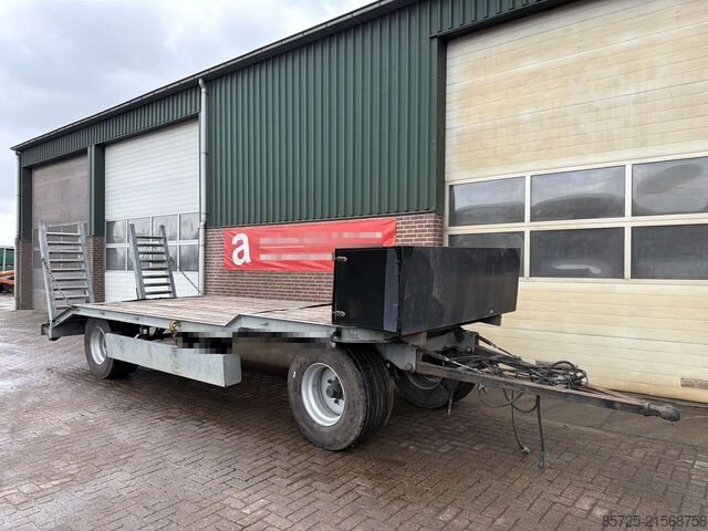 Maskintransporter  Dieplader draaikrans uitvoering - Gebruikt