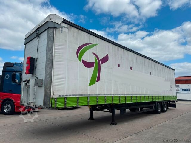 Semi-reboque aberto com lona SCHMITZ CARGOBULL SCS 18/L *PR+PL * VARIOS-SYSTEM * MEGA *