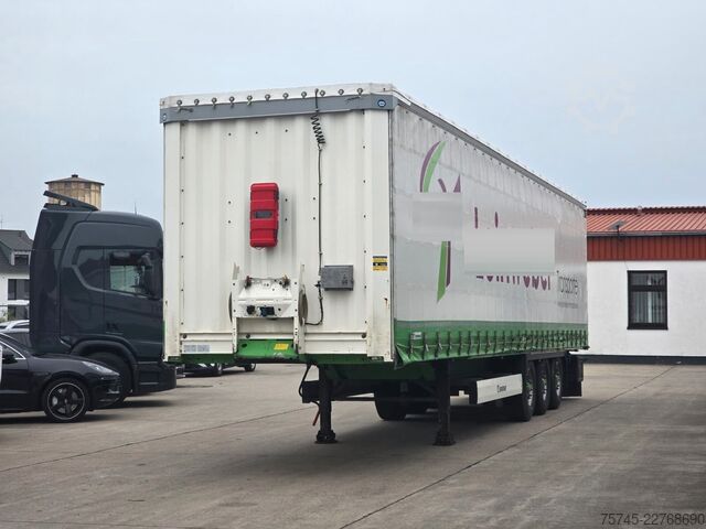 Naczepa otwarta z plandeką KRONE SD * 3X VORHANDEN* SAFETY ROOF * BPW * LIFT *