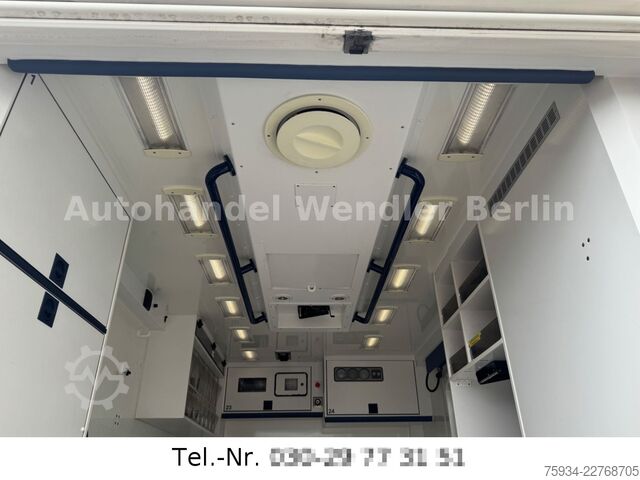 Samochód strażacki MERCEDES-BENZ Sprinter 516 CDI RTW WAS Koffer Fahrtrage+Sessel