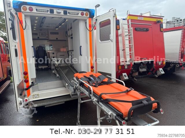 Samochód strażacki MERCEDES-BENZ Sprinter 516 CDI RTW WAS Koffer Fahrtrage+Sessel