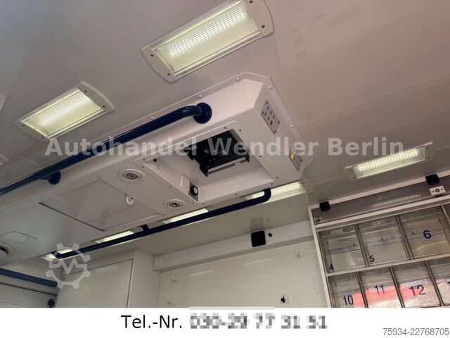 Samochód strażacki MERCEDES-BENZ Sprinter 516 CDI RTW WAS Koffer Fahrtrage+Sessel