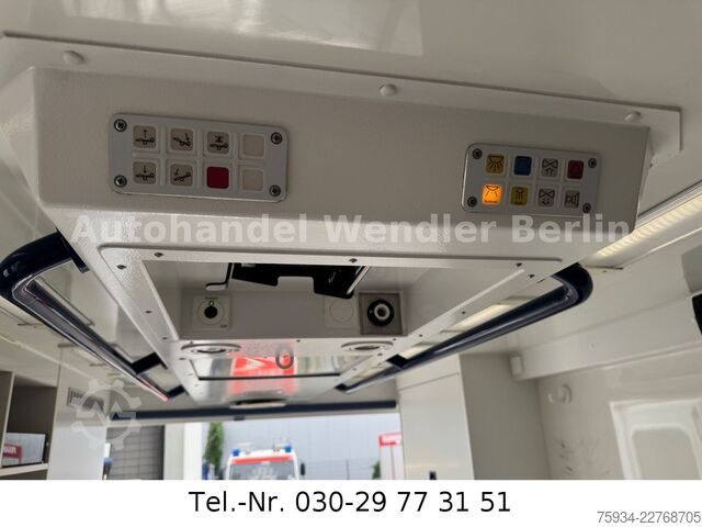Samochód strażacki MERCEDES-BENZ Sprinter 516 CDI RTW WAS Koffer Fahrtrage+Sessel