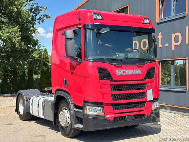Standardni tegljač SCANIA R460 4x2 SZM Kipphydraulik Blatt/ Luft Retarder