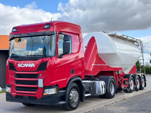 Standardni tegljač SCANIA R460 4x2 SZM Kipphydraulik Blatt/ Luft Retarder