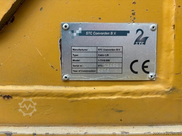 Excavadora móvil CATERPILLAR M313D Mobilbagger Hochfahr. Kabine