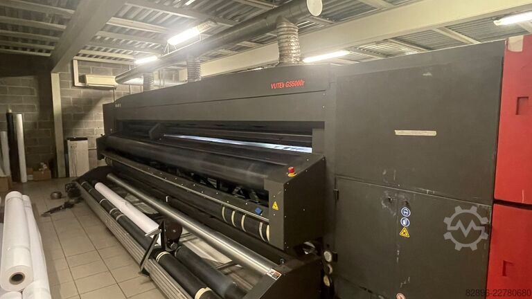 Ψηφιακός εκτυπωτής UV τύπου roll-to-roll 5 μέτρων EFI Vutek GS5000r