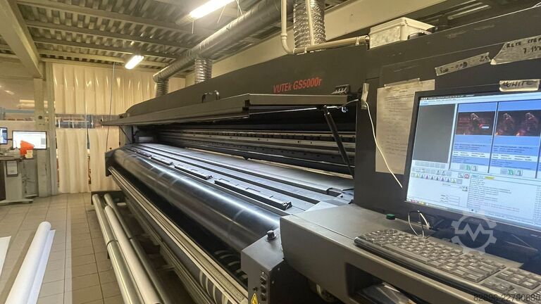 Ψηφιακός εκτυπωτής UV τύπου roll-to-roll 5 μέτρων EFI Vutek GS5000r
