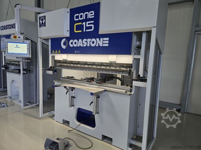 Prensa plegadora CoastOne Cone C15 mit Winkelmesssystem IRIS+