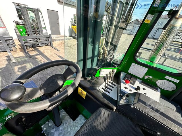 4-vejs gaffeltruck Combilift C4000 / LPG / DUPLEX / 4500MM /FREE LIFT