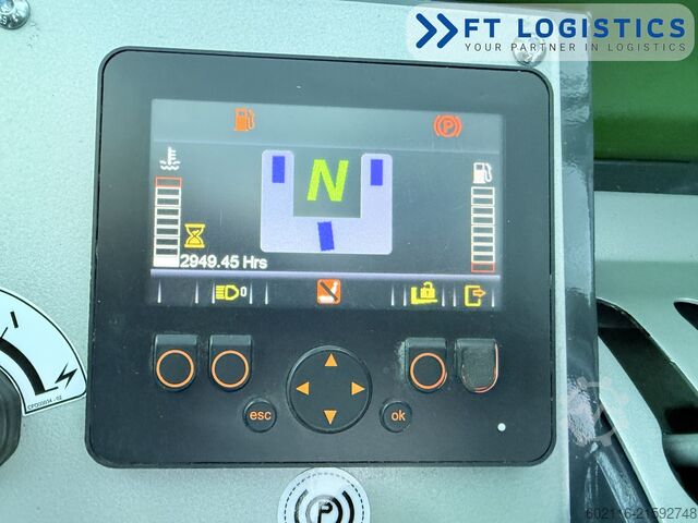 4-vejs gaffeltruck Combilift C4000 DIESEL DUPLEX 4100 FORK POSITIONER