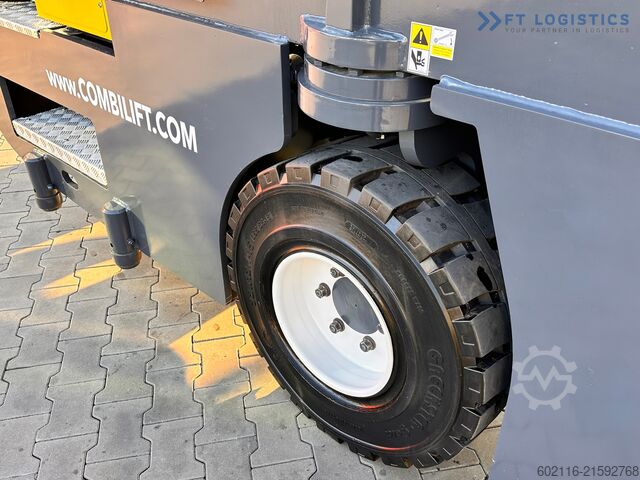 4-vejs gaffeltruck Combilift C5000SL / 5T / DUPLEX 4000 MM / GAS