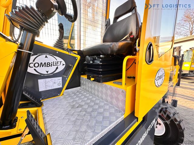 4-vejs gaffeltruck Combilift C5000SL / 5T / DUPLEX 4000 MM / GAS