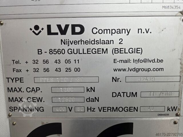 Piegatrice LVD PPEB 170/30