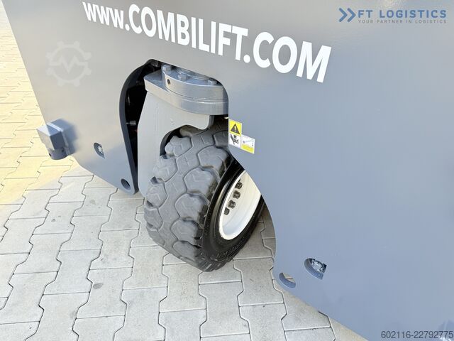 čtyřcestný vysokozdvižný vozík Combilift C3000 GAS DUPLEX 4500 FREE LIFT CABIN