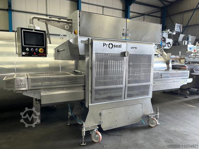 Traysealer met hoge doorvoer. JBT Proseal GT5