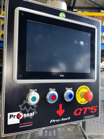 Traysealer met hoge doorvoer. JBT Proseal GT5