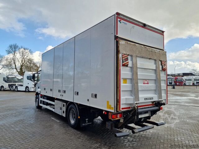 Suitcase Mercedes-Benz Actros 1833 4x2 - Bussbygg box sidedoors - Load...