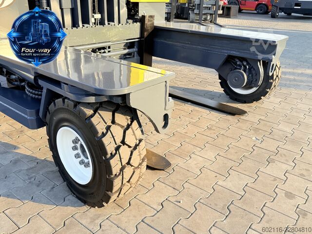 4-vejs gaffeltruck Combilift C5000 XL GAS TRIPLEX 6920 FORK POSITIONE