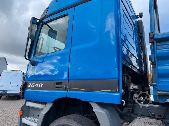 Autolaadkraan MERCEDES-BENZ Actros 2648 BB Kipper Hiab 122E5 + Funk + Winde