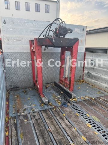 Camion cu platformă MERCEDES-BENZ 2540, HIAB 166, Funk, Klima, Standhzg.