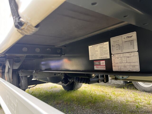 Anhänger mit Pritsche & Plane Fliegl ZPS180  2 Achs Jumbo- Planen, Mega, durchladbar