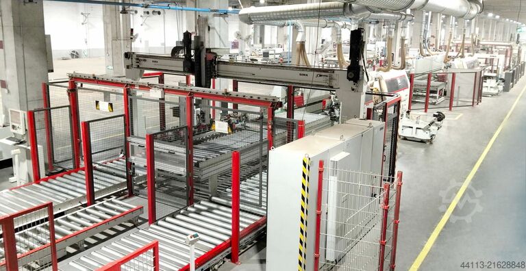 Sizing-Edge Banding + Drilling Line IMA 2 Combima II + I-Magic