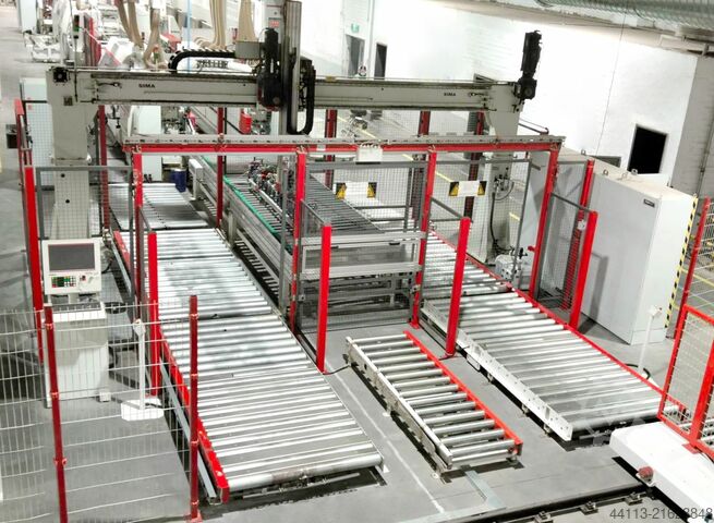 Sizing-Edge Banding + Drilling Line IMA 2 Combima II + I-Magic