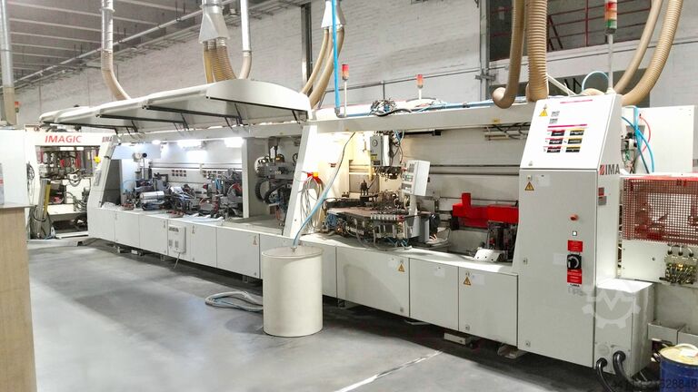 Sizing-Edge Banding + Drilling Line IMA 2 Combima II + I-Magic