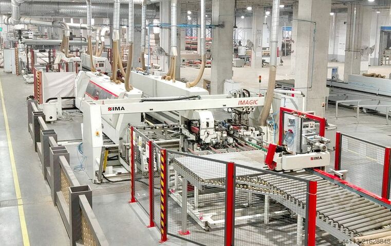 Sizing-Edge Banding + Drilling Line IMA 2 Combima II + I-Magic