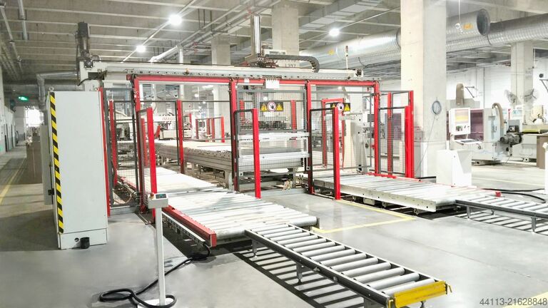 Sizing-Edge Banding + Drilling Line IMA 2 Combima II + I-Magic