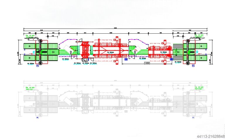 Sizing-Edge Banding + Drilling Line IMA 2 Combima II + I-Magic