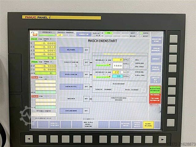 CNC CYLINDRISK SLIBEMASKINE Monzesi Monza 420/200 M6