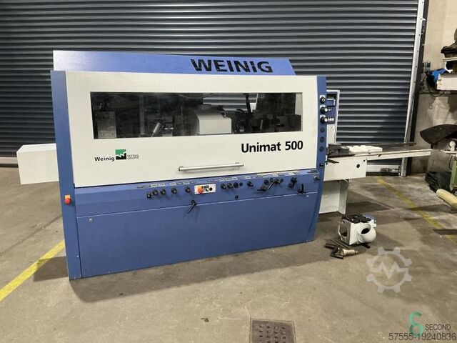 Four sided planers Weinig Unimat 500 2006 Weinig Unimat 500