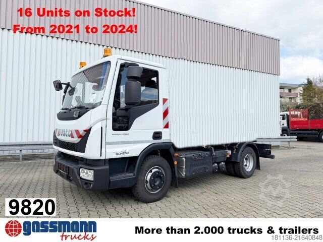 Van chassis Iveco ML80E21 4x2, 2x AHK, mehrfach vorhanden!