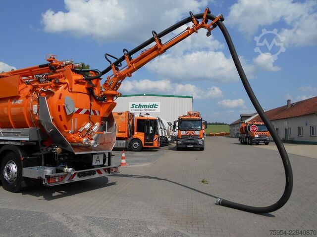 Saugwagen Mercedes-Benz Actros 2543 L 6x2 / Pontos 14 piston