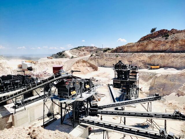 Stationært knuseanlæg FABO Stationary Crushing Plant Stationary Crushing and Screening Plants