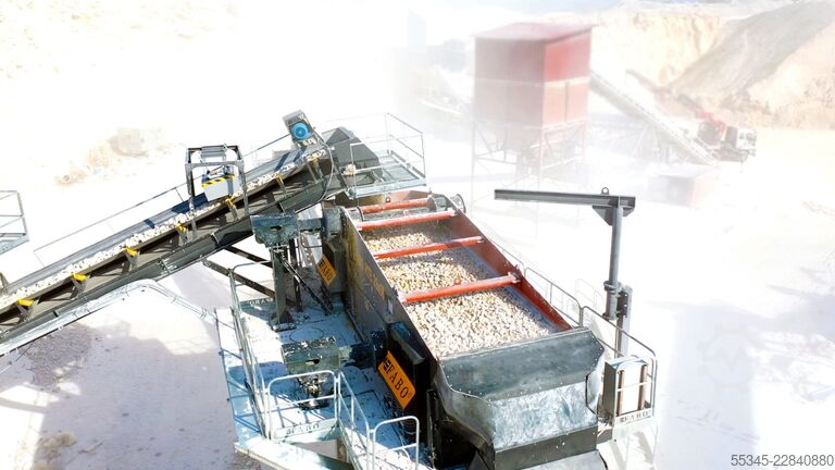 Stationært knuseanlæg FABO Stationary Crushing Plant Stationary Crushing and Screening Plants