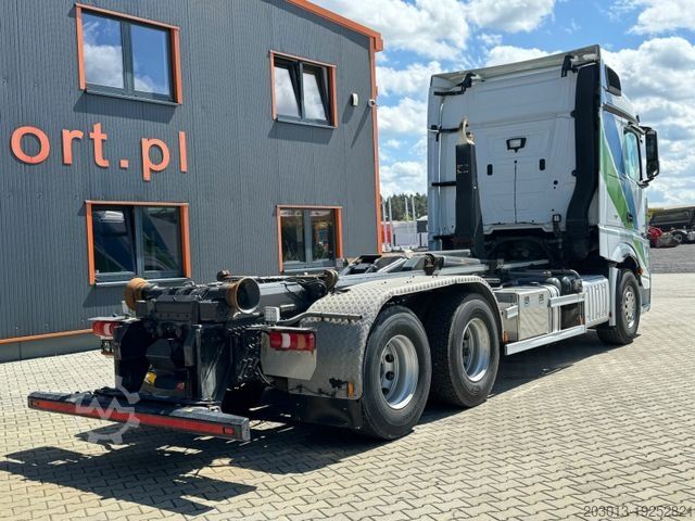 Kamion s kipom s pomičnim kontejnerom MERCEDES-BENZ ACTROS 2658 6x2 Abrollkipper MEILLER RK 26.67K