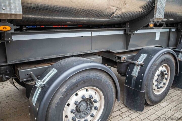 Cysterna do przewozu mleka MAFA SAL 40.24/95e-INOX 29.000 L (no pump)